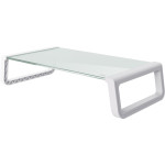 Подставка для монитора TRUST Monta Tempered Glass Monitor Stand White