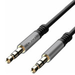 Кабель XO NB121 AUX Audio Cable mini-jack 3.5mm 1м Black
