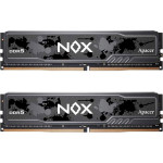 Модуль памяти APACER Nox DDR5 5600MHz 32GB Kit 2x16GB Black (AH5U32G56C522MBAA-2)