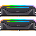 Модуль пам'яті APACER Nox RGB DDR5 DDR5 5600MHz 32GB Kit 2x16GB Black (AH5U32G56C522NBAA-2)