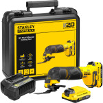 Многофункциональный инструмент STANLEY FatMax V20 18V Cordless Multi-Material Cutting Tool Combo Kit (SFMCE500D2K)