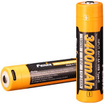 Акумулятор FENIX Li-Ion 18650 3400mAh 3.6V TipTop, USB-C заряджання (ARB-L18-3400U-V30)