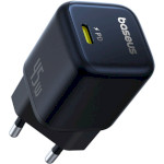 Зарядний пристрій BASEUS PicoGo GaN Fast Charger 1C 45W Black (P10176800123-00)