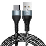Кабель WUW X213 USB-A to Type-C 2.4A 1м Black