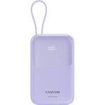 Повербанк CANYON OnPower 101 22.5W 10000mAh Purple