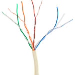 Кабель мережевий ATIS UTP Cat.5e 4x2x0.50 CCA White 305м (UTP 4*2*0.5-CCA WHITE)