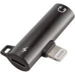 Адаптер XOKO AC-305 Lightning - Lightning/AUX Black