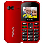 Мобільний телефон SIGMA MOBILE Comfort 50 Easy Type-C Red (4827798585221)