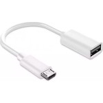 Адаптер XOKO AC-130 USB-A to Micro-USB White (XK-AC130-WH)