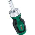 Отвёртка реверсивная с насадками BOSCH Stubby Ratchet Screwdriver with 6 Bits (1.600.A03.2UZ)