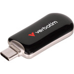 Флешка 256GB VERBATIM Plectra USB 3.2 Type-C Black (30226)