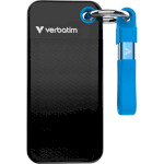 Портативний SSD диск VERBATIM Pocket 1TB USB3.2 Gen2 Black/Blue (32191)