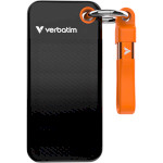 Портативный SSD диск VERBATIM Pocket 1TB USB3.2 Gen2 Black/Orange (32193)