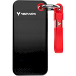 Портативный SSD диск VERBATIM Pocket 2TB USB3.2 Gen2 Black/Red (32196)