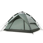 Намет 3-місний NATUREHIKE NH21ZP008 Automatic Green (6927595777442)