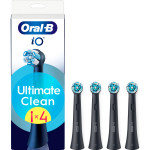 Насадка для зубной щётки BRAUN ORAL-B iO Ultimate Clean Black 4шт (80765110)
