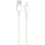 Кабель XO NBQ166 USB-A to Lightning 1м White