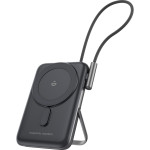 Повербанк MagSafe CHOETECH B735 2xUSB-C, PD3.0, Magnetic Wireless Power Bank 20W 10000mAh Black