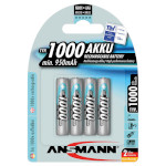 Акумулятор ANSMANN AAA 1000mAh 4шт/уп (5030882)