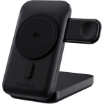 Повербанк MagSafe CHOETECH B750 1xUSB-C, 1xLightning, PD3.0, QC3.0 Magnetic Wireless Power Bank 20W 10000mAh Black