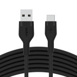 Кабель BELKIN Boost Up Charge Flex USB-A to USB-C 3м Black (CAB008BT3MBK)