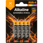 Батарейка VINGA AAA 4шт/уп