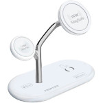 Бездротовий зарядний пристрій PROMATE Synergy-Pro 57W MagSafe Charging Station White