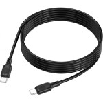 Кабель BOROFONE BX113 Lenny USB-C to USB-C 60W 2м Black