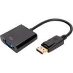 Адаптер DIGITUS DisplayPort Adapter/Converter DisplayPort - VGA Black (AK-340403-001-S)