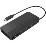 Док-станция LENOVO USB-C Dual Display Travel Dock w/adapter Eclipse Black (40B90100EU)