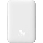 Повербанк MagSafe BASEUS Magnetic Mini Wireless Fast Charge 20W 10000mAh White (PPCX070002)