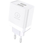 Зарядний пристрій WUW C222 2xUSB-A, 2.4A White