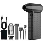 Портативный турбовентилятор XOKO Turbo Jet Fan CL-02V Black (FAN-CL-02V)