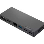 Док-станция LENOVO Powered USB-C Travel Hub Iron Gray (4X90S92381)