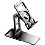 Підставка для смартфона RTAKO TC06 Double-Layer Foldable Desktop Stand Titanium Space Gray