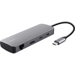 Порт-репликатор TRUST Dalyx 8-in-1 Multiport Adapter (25672)