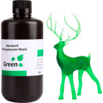 Фотополімерна смола для 3D принтера ELEGOO Standard Resin, 1кг, Green (50.103.0088)
