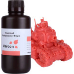 Фотополімерна смола для 3D принтера ELEGOO Standard Resin, 1кг, Maroon (50.103.0086)