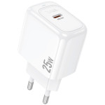 Зарядний пристрій HOCO CS53A Surplus 1xUSB-C, PD25W White (6942007631488)