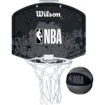 Набір баскетбольний WILSON NBA Team Mini Hoop Black/Gray (WTBA1302NBABL)