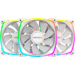 Комплект вентиляторов MONTECH RX120 PWM White 3-Pack