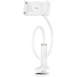 Тримач для смартфона/планшета HOCO HD10 Bamboo Lazy Stand White