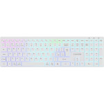 Клавіатура бездротова CANYON HKB-W11 White (CNS-HBTK11W)
