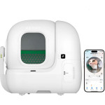 Розумний лоток для котів PETKIT Purobot Max Pro with Cam Self-Clean White (P9904)