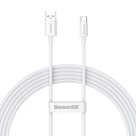 Кабель BASEUS Superior Series Fast Charging Data Cable USB to Type-C 100W 2м White (P10320102214-03)