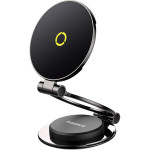 Автотримач для смартфона BASEUS MagPro Series II Magnetic Car Mount Stick-On Version Black (C40172900121-00)