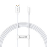 Кабель BASEUS Superior Series Fast Charging Data Cable USB to Type-C 100W 1.5м White (P10320102214-02)