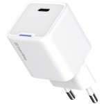 Зарядний пристрій COLORWAY GaN Mini 35W 1xUSB-C Fast Charging White (CW-CHS056PD-WT)