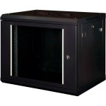 Настінна шафа 19" HYPERNET PL-WMNC-12U-Black (12U, 600x450мм, RAL9005)