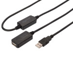 Кабель-подовжувач DIGITUS USB 2.0 Repeater Cable AM/FM 20м Black (DA-73102)